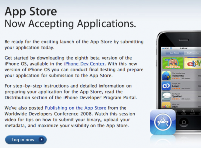 AppStore Now Accepting Applications