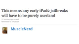 iPad 2 is Not Susceptible to LimeRa1n or SHAtter Jailbreaks
