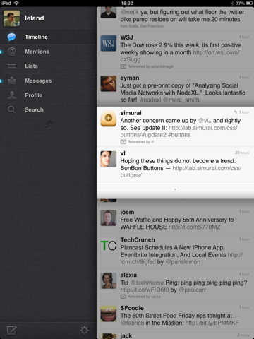 Twitter App Gets Updated With iPad 2 Photo/Video Support 