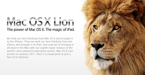 Mac OS X Lion Nears GM1 Release?