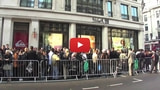 Thousands Lined Up For Apple's iPad 2 in London [Video]