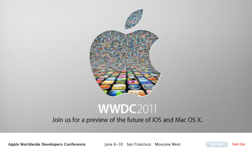 WWDC 2011 is Sold Out Already