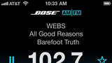 Bose Releases AM/FM Radio App for iPhone