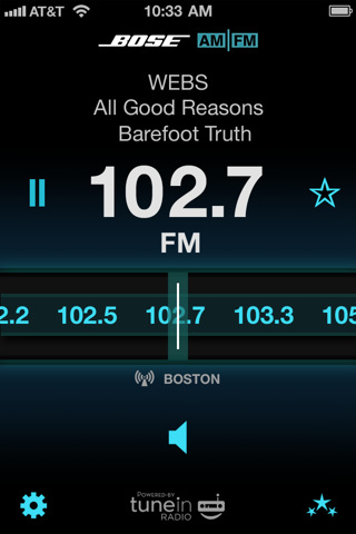 Bose Releases AM/FM Radio App for iPhone