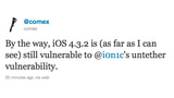 iOS 4.3.2 May Still Be Vulnerable to I0n1c's Untethered Jailbreak Exploit