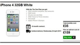 White iPhone 4 Order Page at Three UK Reveals April 20th Launch?