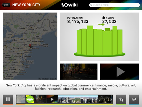 Qwiki Brings Its Video Information Experience to the iPad