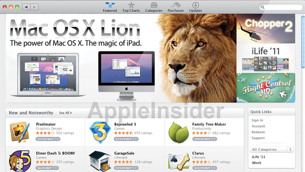 Apple Plans to Release Mac OS X Lion Through the Mac App Store ...