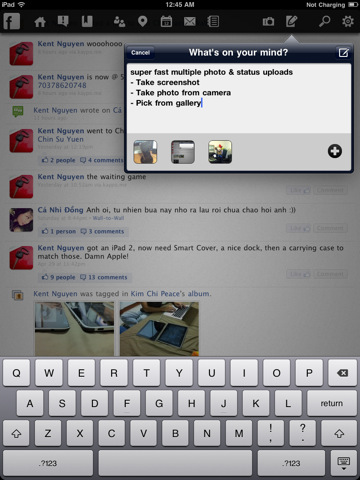 Hello. is a New Facebook App for the iPad