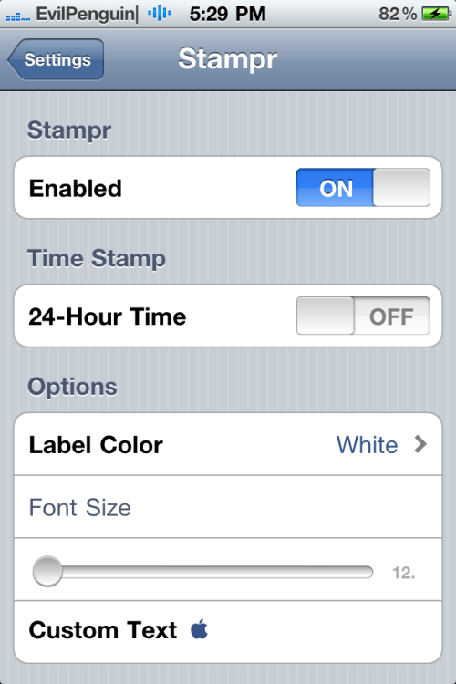 Stampr Adds Timestamps to Your iPhone Photos