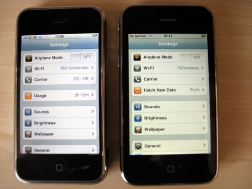 iPhone 3G Users Complain About Yellow-Tint