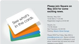 Square to Make Big Announcement on May 23rd