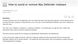 Apple Will Update Mac OS X to Detect and Remove Mac Defender Malware