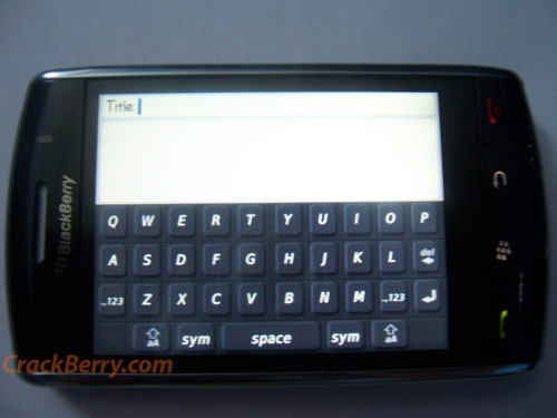 Live Photos of the Blackberry Thunder