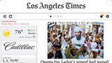 Los Angeles Times App for iPad