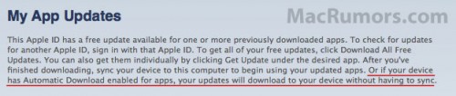 Apple Leaks 'Automatic Download' Feature for Apps