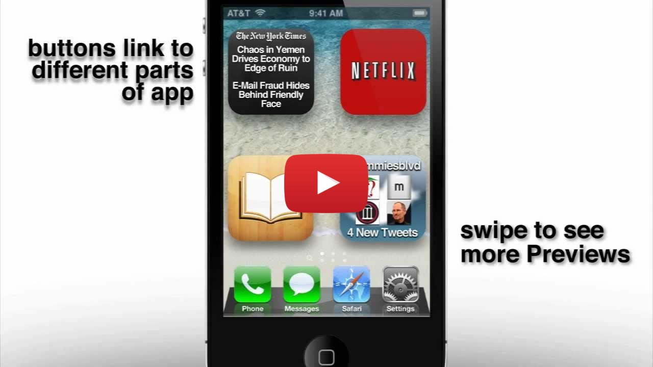 iOS 5 Concept: Dynamic Icons [Video] - iClarified