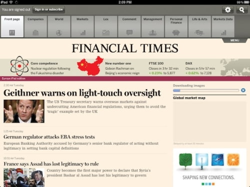 Financial Times Says No to Apple, Launches Web App