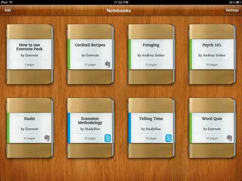 Evernote Releases the First iPad SmartCover App