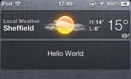 Widgets for iOS 5 Notification Center Are Coming Via Jailbreak