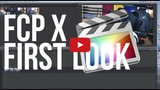 Hands On With Final Cut Pro X [Video]