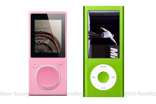 4G iPod Nano to Look Like a Zune Flash?