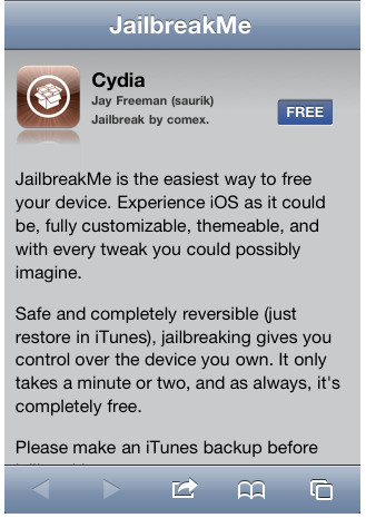 Comex Releases JailbreakMe Fix for Verizon iPhones