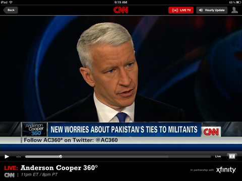 You Can Watch Live CNN TV on Your iPad or iPhone
