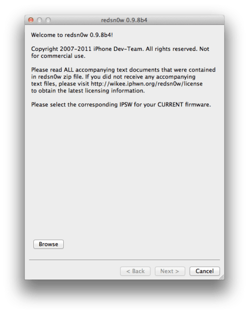 iPhone Dev-Team Releases RedSn0w 0.9.8b4 to Jailbreak iOS 5 Beta 4