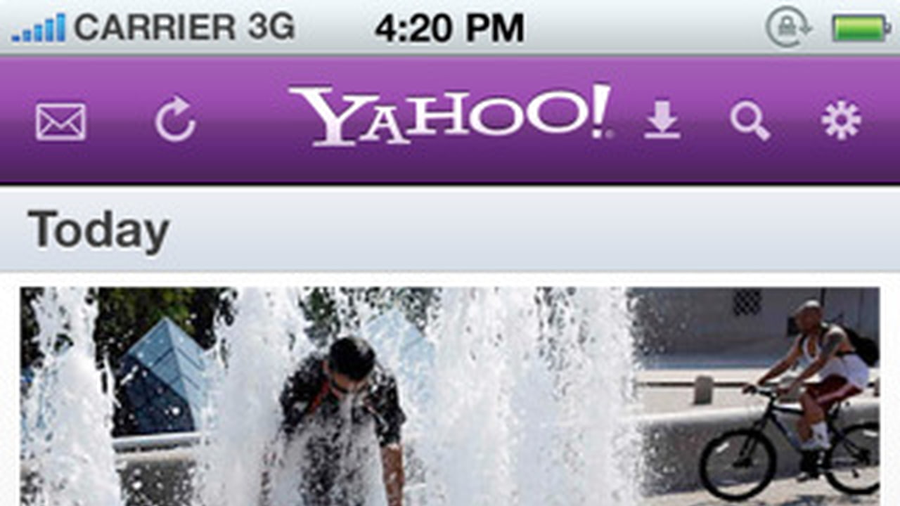 Yahoo! Redesigns Their iPhone App, Adds Offline Access for News ...