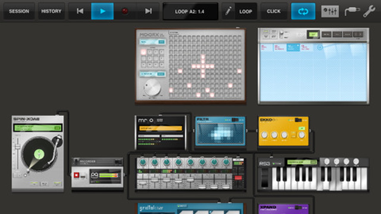 TableTop is a Modular Audio Environment for iPad - iClarified