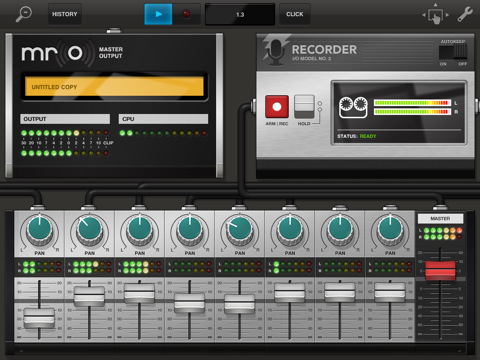 TableTop is a Modular Audio Environment for iPad