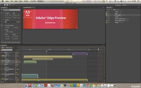 Adobe Releases Preview of New Edge HTML5 Authoring Tool