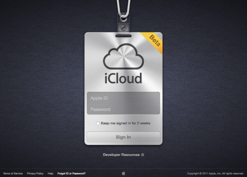 Apple Launches iCloud.com for Developers, Prices Revealed