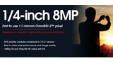 OmniVision Announces 20% Thinner 8MP Camera Sensor