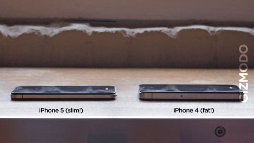 iPhone 5 modell baserad på smyg bilder