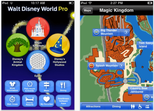 New Walt Disney World iPhone App