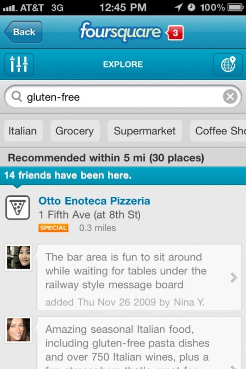 Foursquare Improves Its iPhone App With Inline Photos