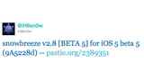 iH8Sn0w Releases Sn0wBreeze 2.8b5 to Jailbreak iOS 5 Beta 5