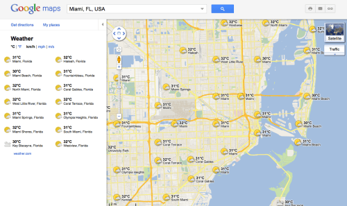 Google Adds Weather Layer to Google Maps [Video]