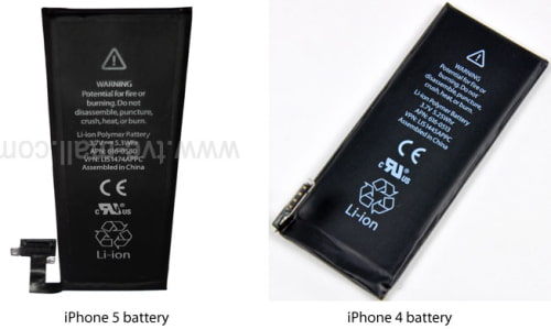 Leaked iPhone 5 Parts Show Battery, Back Camera, Audio Flex Cable