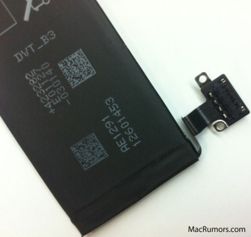 Leaked iPhone 5 Parts Show Battery, Back Camera, Audio Flex Cable