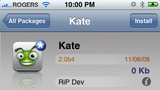 RiP Dev Releases Kate 2.0b for iPhone 2.0
