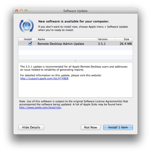Apple Releases Remote Desktop Admin Update Apple Releases Remote Desktop Admin Update