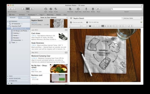 Evernote Releases Completely Redesigned App for Mac