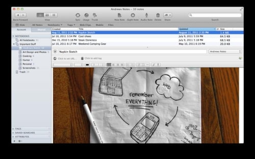 Evernote Releases Completely Redesigned App for Mac