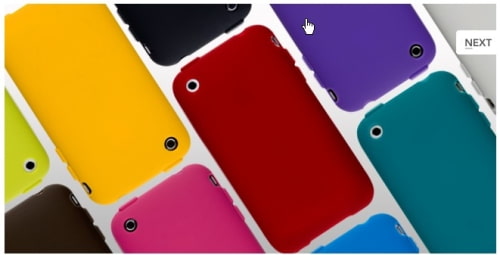 SwitchEasy Color Silicone Case for iPhone 3G
