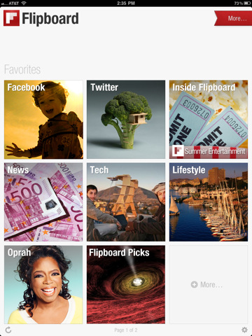 Flipboard to Release iPhone App, Add TV Shows and Film