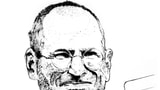 Whiteboard Drawing of Steve Jobs [Video]