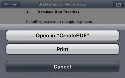 Adobe Releases CreatePDF App for iPad, iPhone, iPod Touch